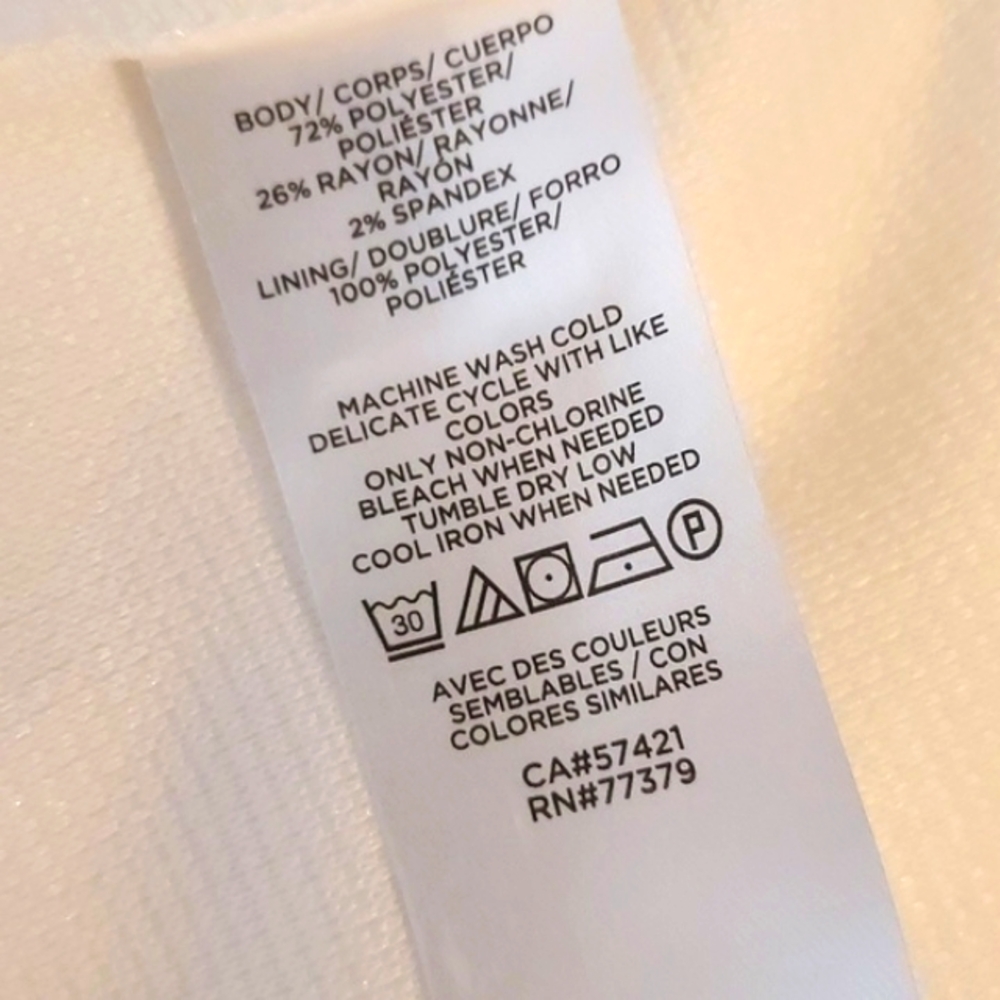 🟢Ann Taylor Cute Cream  M  FINAL - Picture 8 of 9